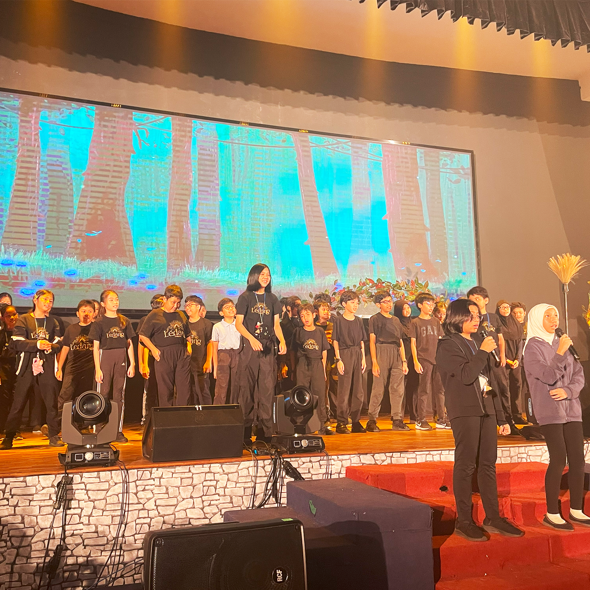 Asia Pacific School theater inside the campus