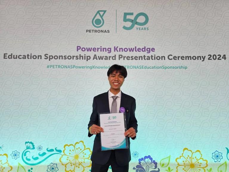 SPM 2023 alumnus Arif Iskandar awarded Petronas scholarship