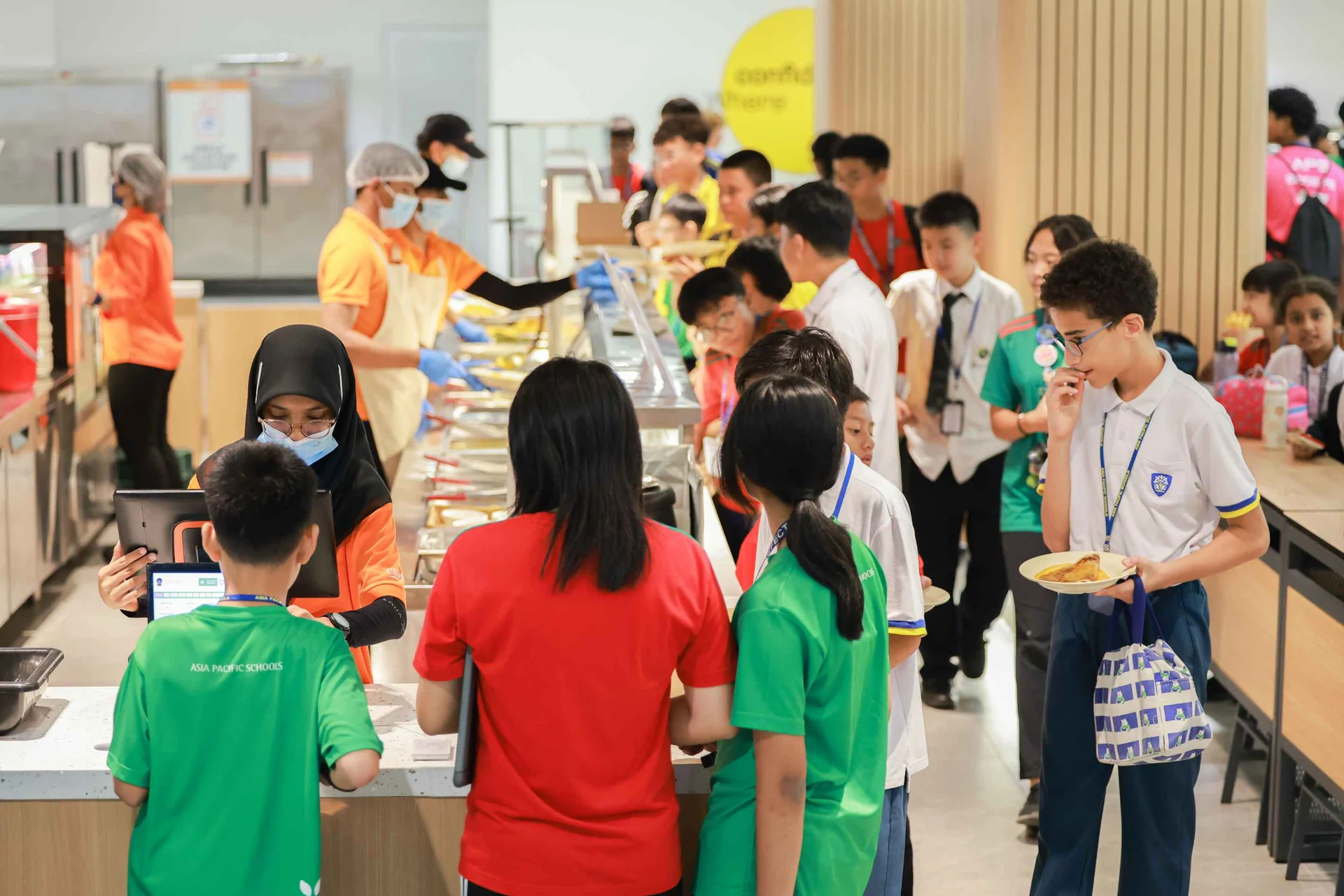 Asia Pacific School canteen