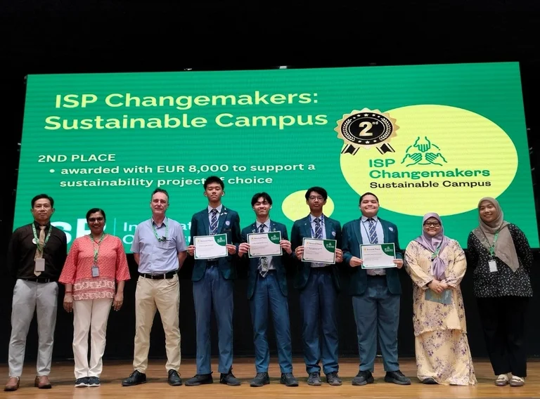 Asia Pacific Schools Secures Second Place in Global ISP Changemakers Competition, Winning funds for Green Initiatives