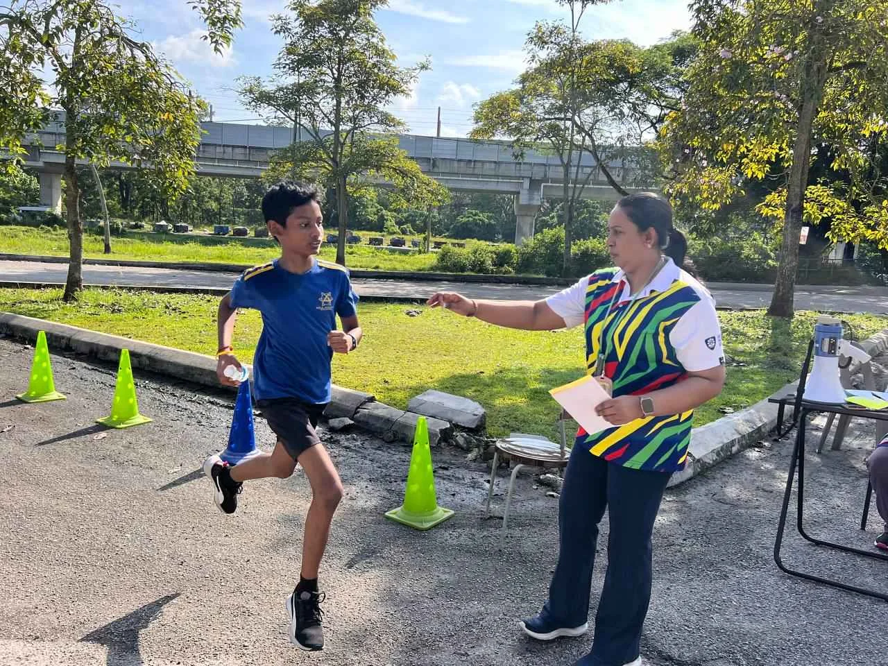 APSS upper primary students excel in 3KM road run challenge