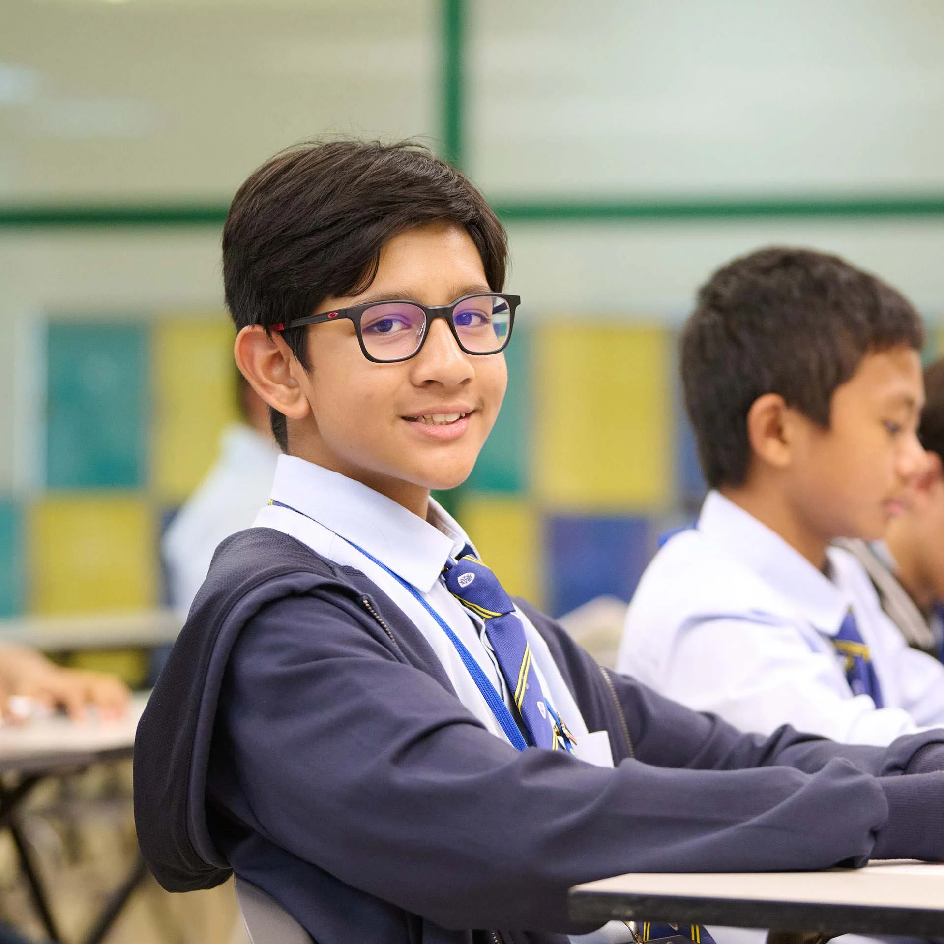 APS student smiling 