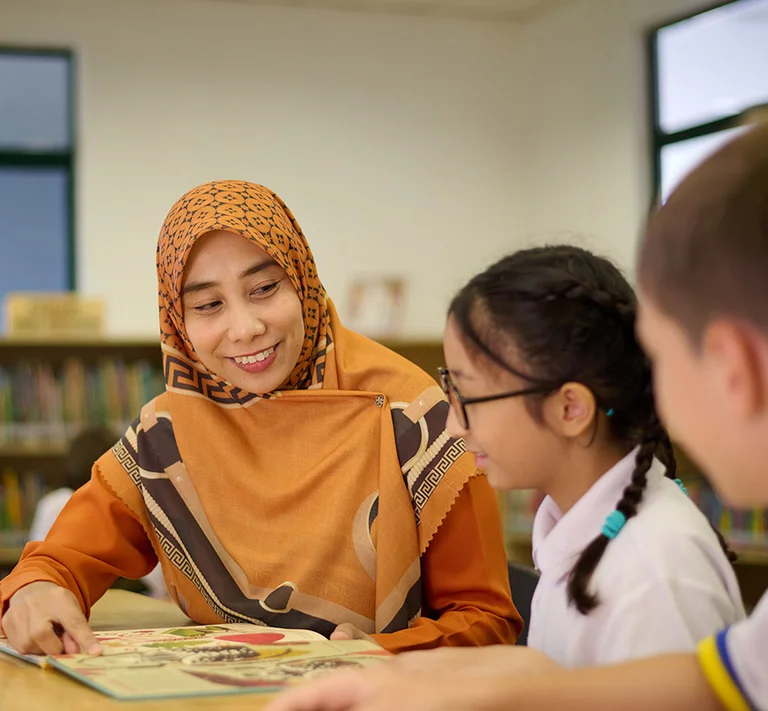 Specialist teachers who challenge and support